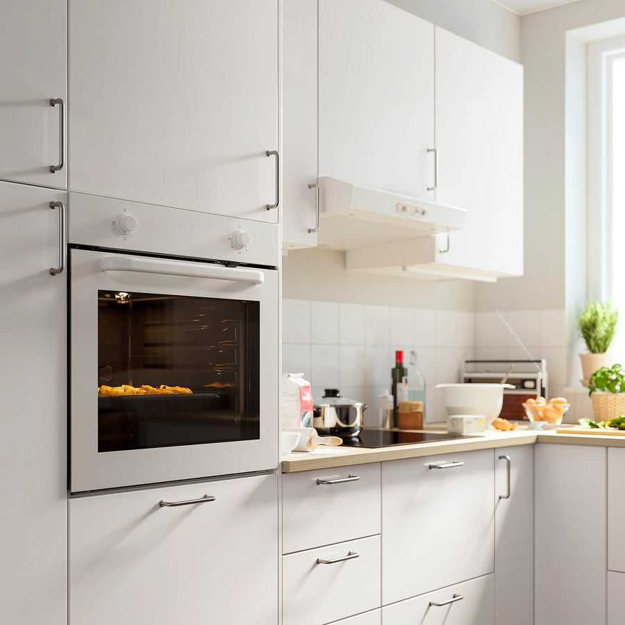 LAGAN oven, white, 59.4x59.5x56.7 cm