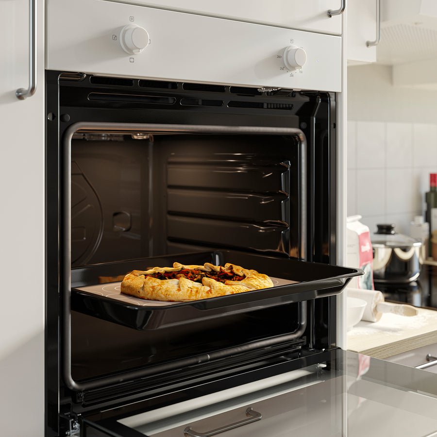 LAGAN oven, white, 59.4x59.5x56.7 cm