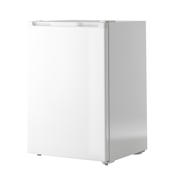 LAGAN - Refrigerator with freezer compartment, freestanding/white,97/16 l