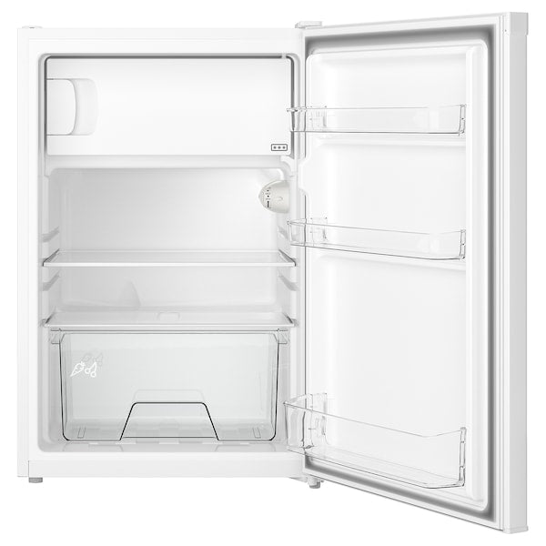 LAGAN - Refrigerator with freezer compartment, freestanding/white,97/16 l