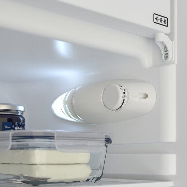 Ikea LAGAN - Refrigerator with freezer compartment, freestanding/white,97/16 l