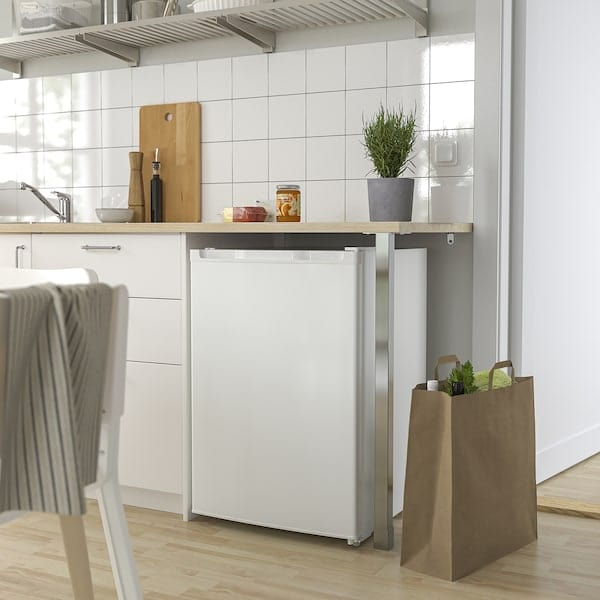 Ikea LAGAN - Refrigerator with freezer compartment, freestanding/white,97/16 l