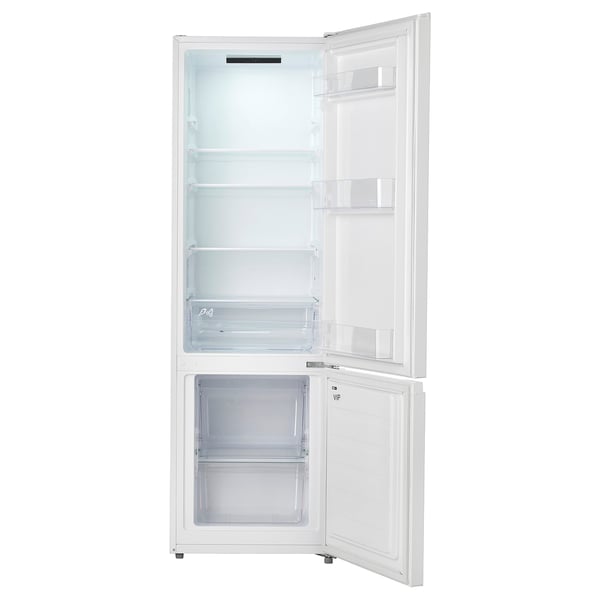 LAGAN fridge/freezer, freestanding/white, 197/65 l