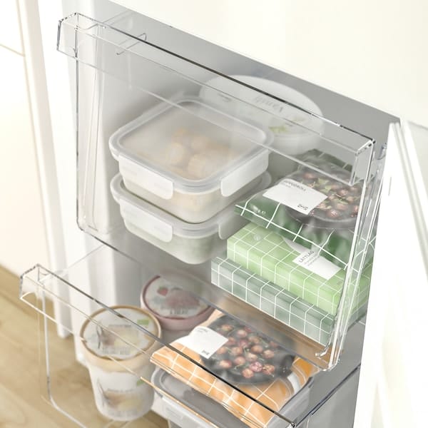 Ikea LAGAN - Refrigerator/freezer, freestanding/white,197/65 l