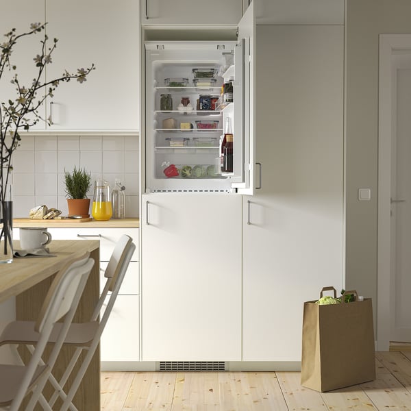 LAGAN fridge, integrated, 126 l