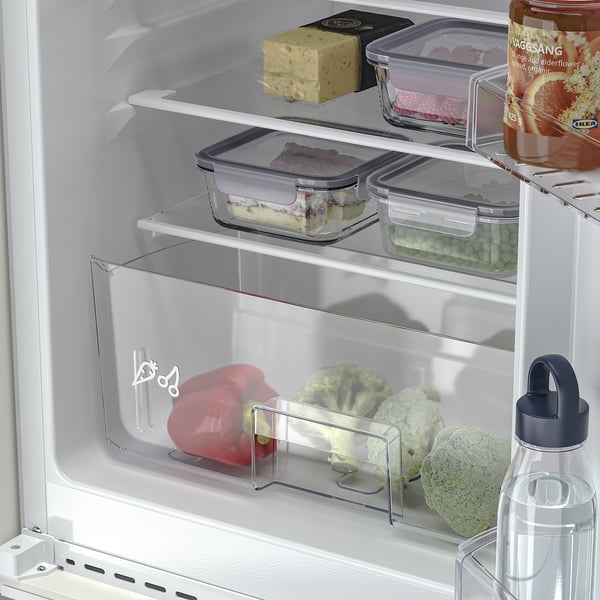 LAGAN fridge, integrated, 126 l