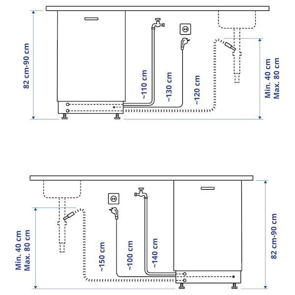 LAGAN - Integrated dishwasher,60 cm
