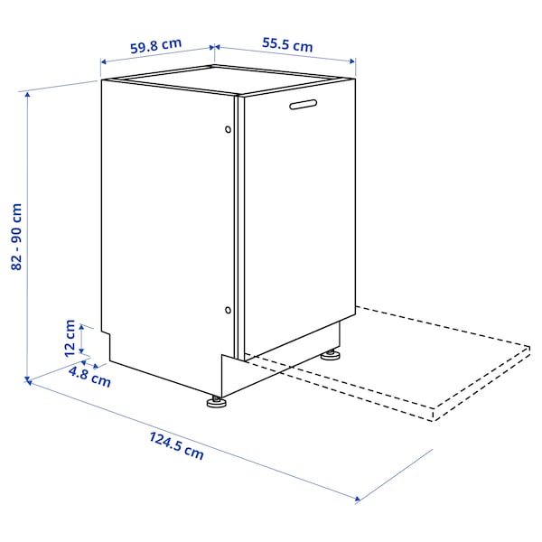 LAGAN - Integrated dishwasher,60 cm