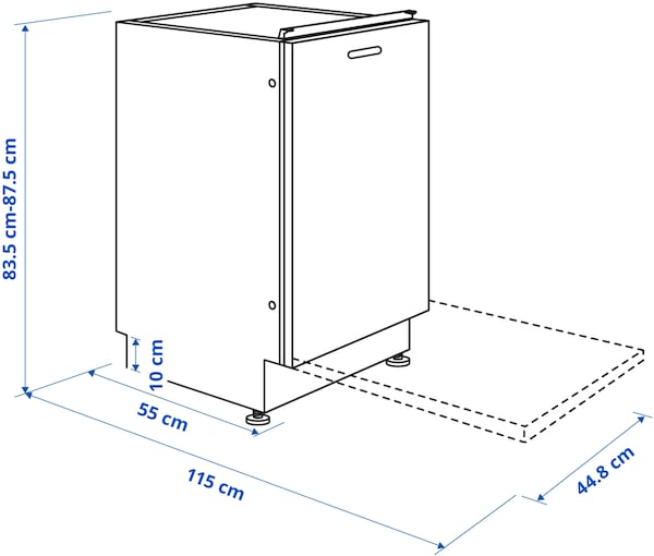 LAGAN Built-in dishwasher 45 cm