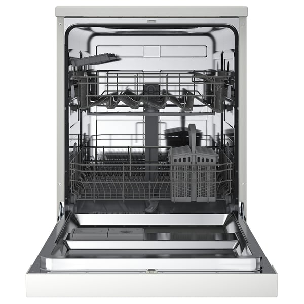 LAGAN freestanding dishwasher, white, 60.0x84.5x60.0 cm