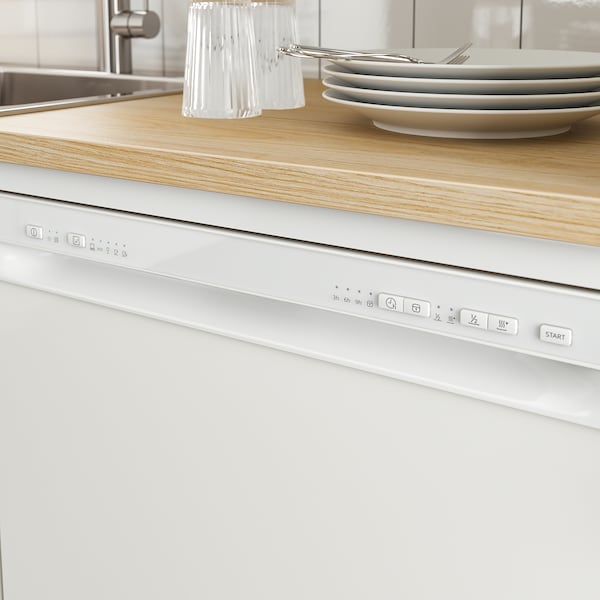 LAGAN - Freestanding dishwasher, white