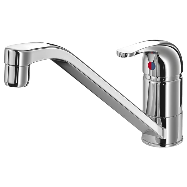 LAGAN single-lever kitchen mixer tap, chrome-plated