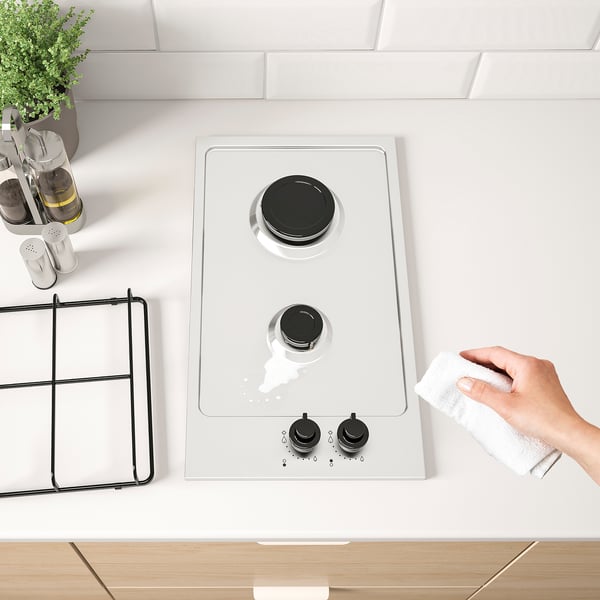 LAGAN gas hob, stainless steel, 29 cm