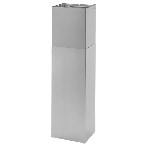 LAGAN decorative pipe for fan, stainless steel, 20.9x89x17.5 cm