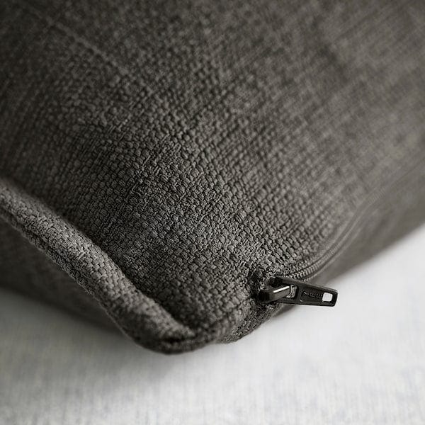 Ikea LAGERPOPPEL - Cushion cover, anthracite, 40x58 cm