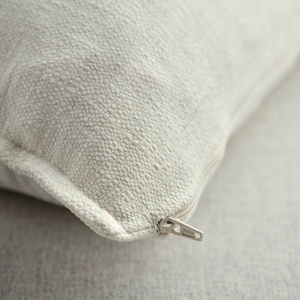 LAGERPOPPEL cushion cover, off-white, 50x50 cm