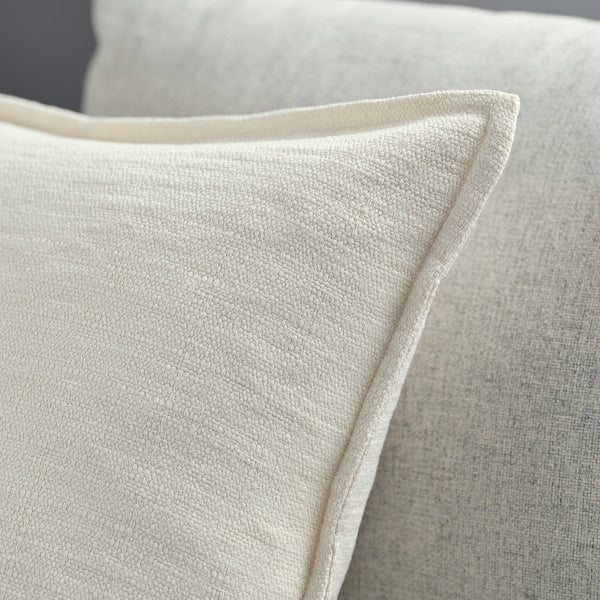 LAGERPOPPEL - Cushion cover, off-white, 50x50 cm