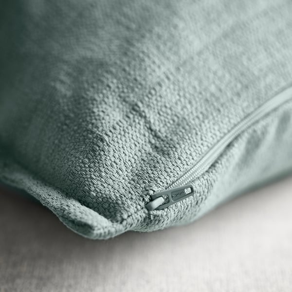 LAGERPOPPEL cushion cover, light blue-grey, 50x50 cm