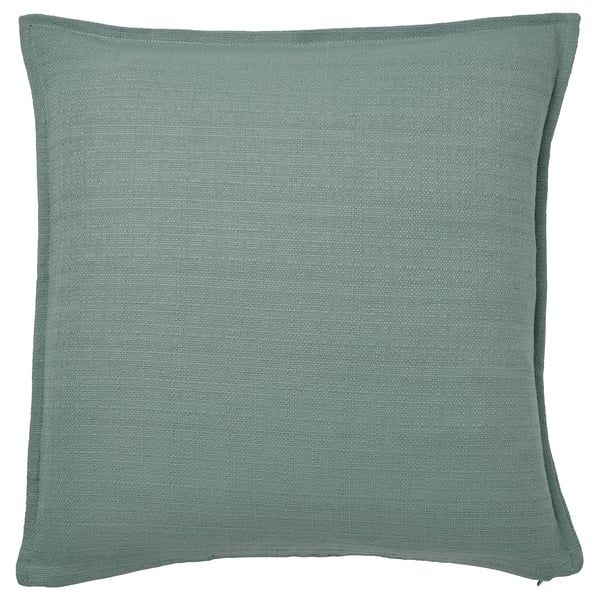 LAGERPOPPEL cushion cover, light blue-grey, 50x50 cm