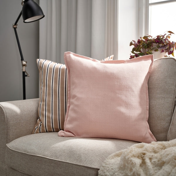 LAGERPOPPEL - Cushion cover, light pink, 50x50 cm