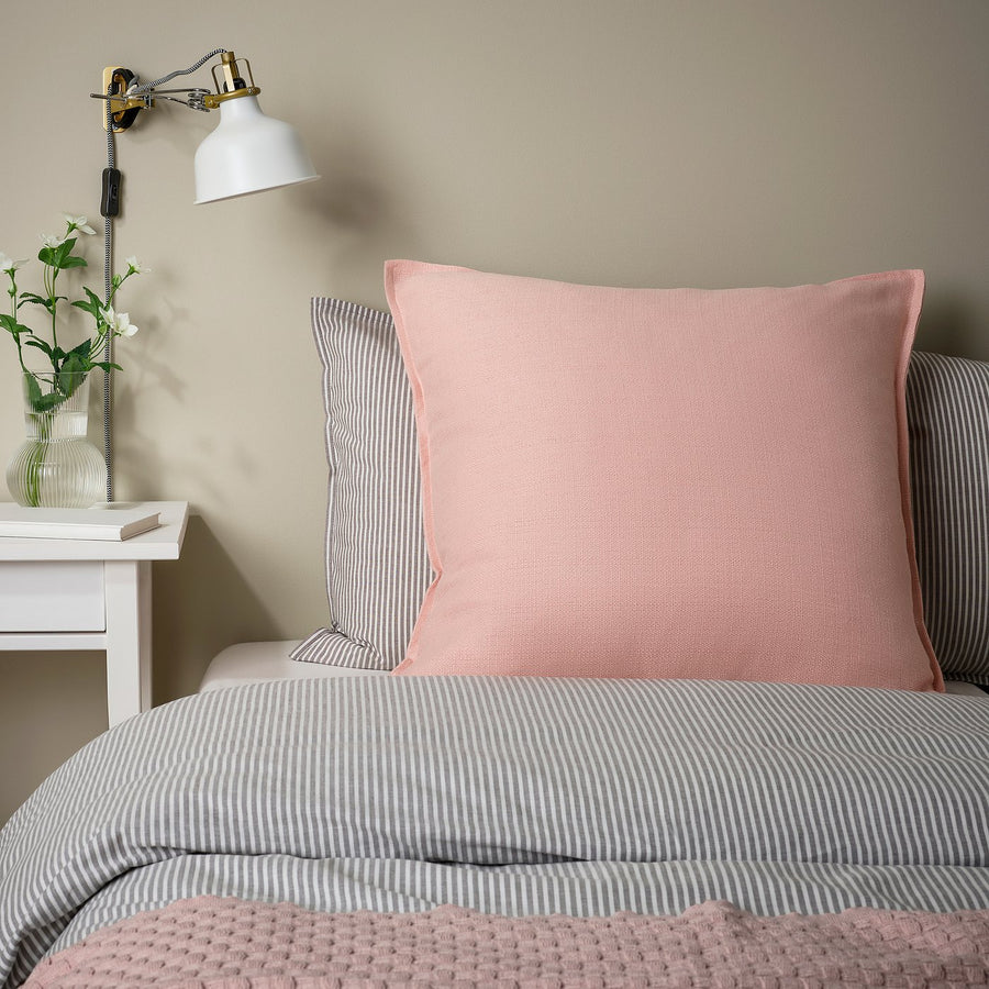 LAGERPOPPEL cushion cover, light pink, 65x65 cm