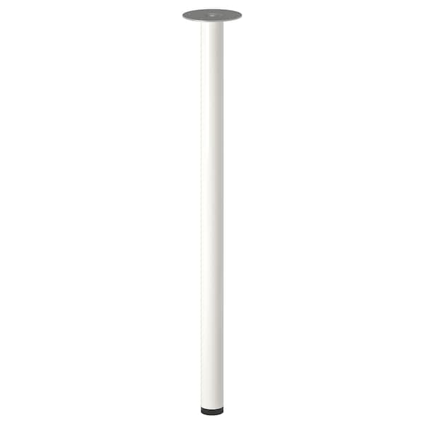 LAGKAPTEN / ADILS - Desk, white anthracite/white, 140x60 cm