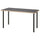 LAGKAPTEN / ADILS - LAGKAPTEN / ADILS Desk, grey/wood effect black, 140x60 cm