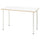 LAGKAPTEN / ADILS - Desk, polka dot pattern/black white,120x60 cm
