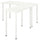 LAGKAPTEN / LINNMON L-shaped desk, white, 140x160 cm