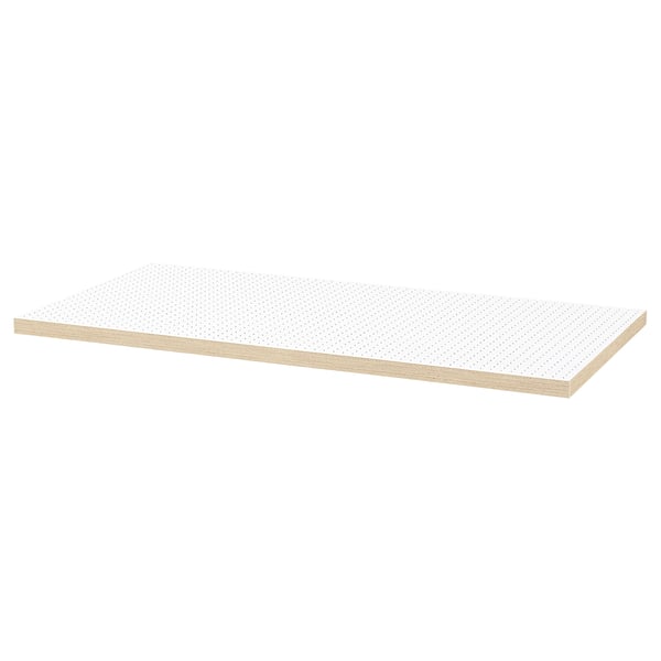 LAGKAPTEN - Table top, black/white polka dot pattern,120x60 cm