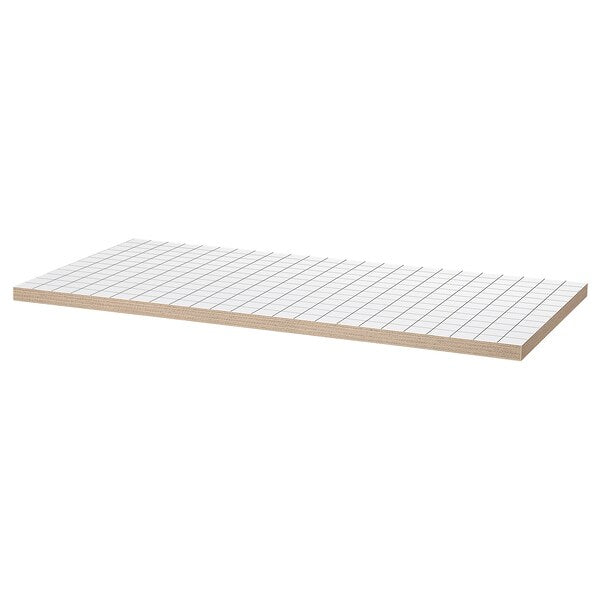 LAGKAPTEN / SPÄND desk, white anthracite/black, 120x60 cm