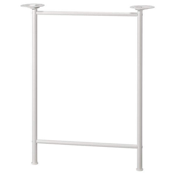 LAGKAPTEN / SPÄND - Desk, white/anthracite, 140x60 cm