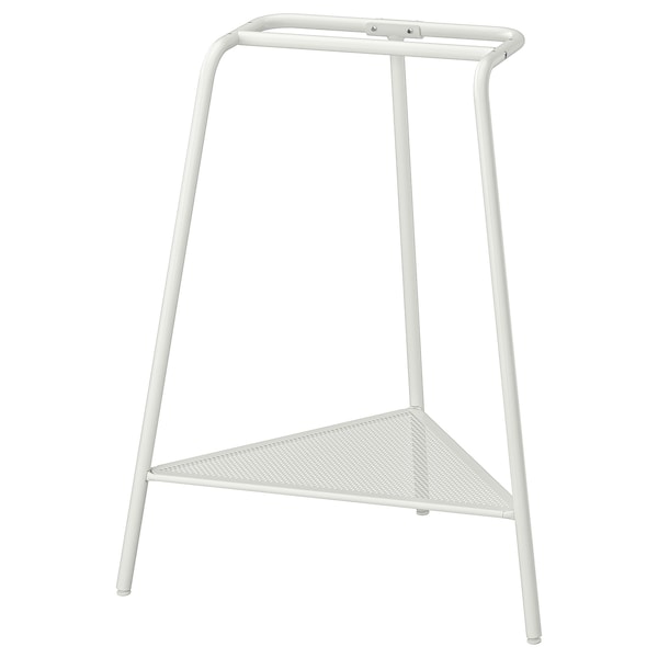 LAGKAPTEN / TILLSLAG - Desk, white anthracite/white, 140x60 cm