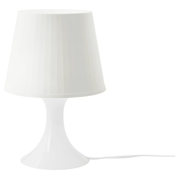 LAMPAN table lamp, white, 29 cm