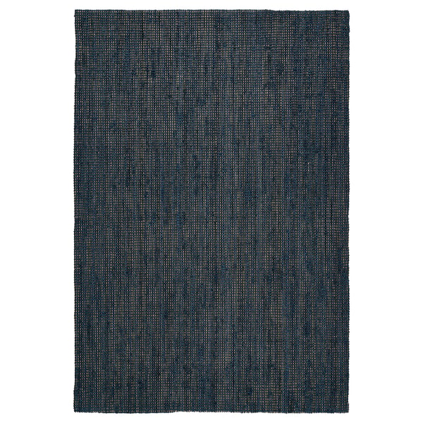 LANDBANA rug, flatwoven, dark blue, 160x230 cm