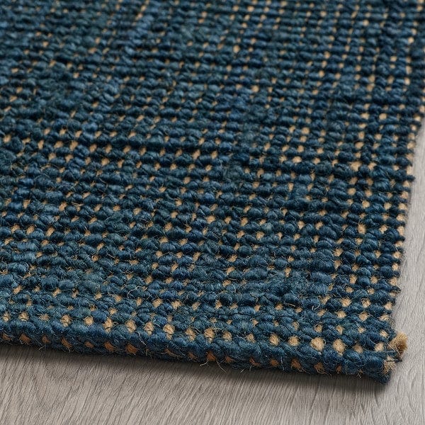 Ikea LANDBANA - Rug, flatwoven, dark blue, 160x230 cm