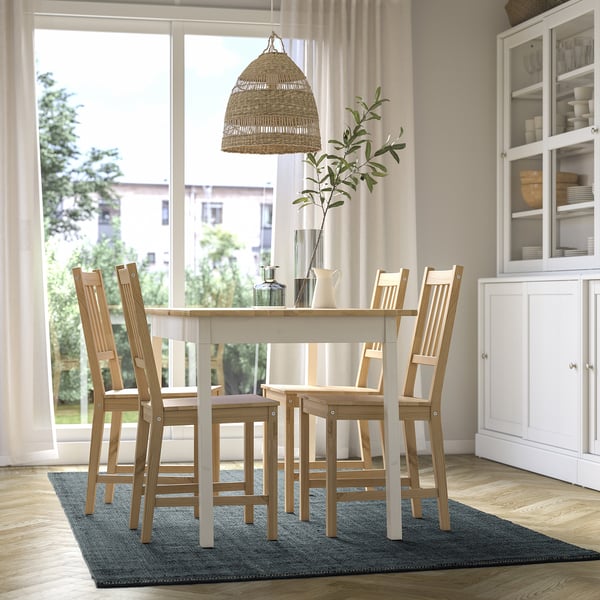 LANDBANA - LANDBANA Rug, flatwoven, dark blue, 160x230 cm