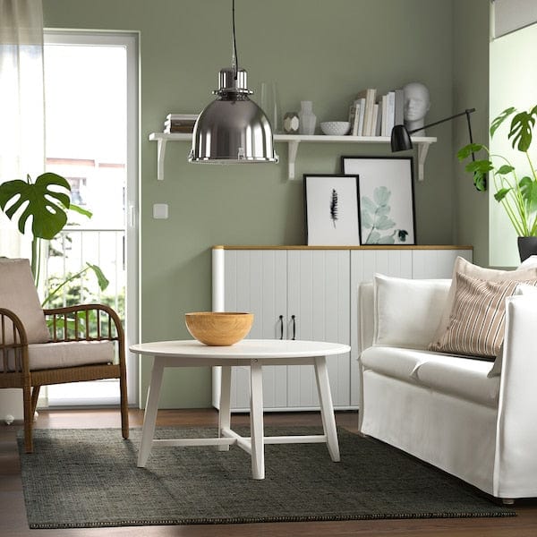 Ikea LANDBANA - Rug, flatwoven, dark green, 160x230 cm