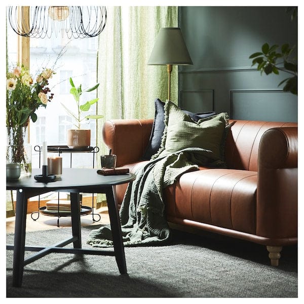 Ikea LANDBANA - Rug, flatwoven, dark green, 160x230 cm