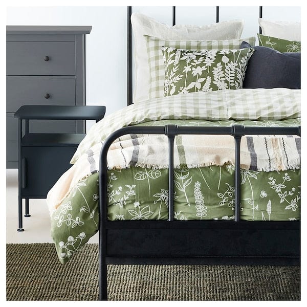 Ikea LANDBANA - Rug, flatwoven, dark green, 160x230 cm