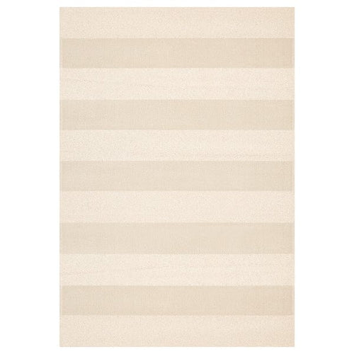 LANDSVÄG - Carpet, short pile, off-white,160x230 cm