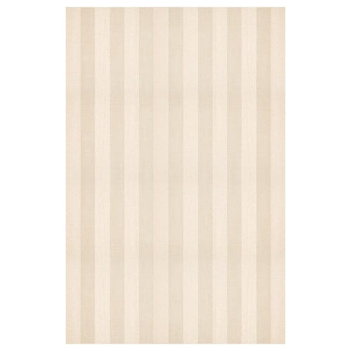 LANDSVÄG rug, low pile, off-white, 90x60 cm
