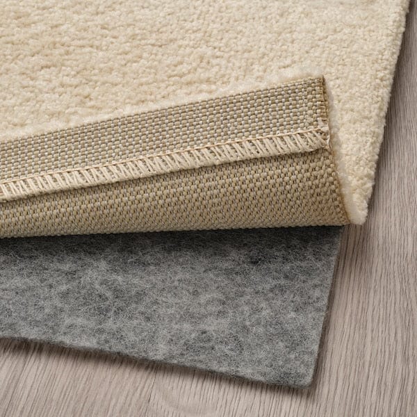 Ikea LANDSVÄG - Carpet, short pile, off-white,133x195 cm