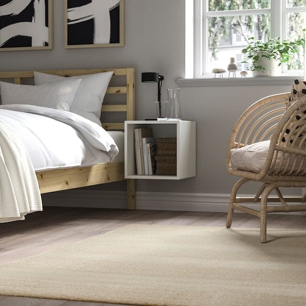 Ikea LANDSVÄG - Carpet, short pile, off-white,133x195 cm