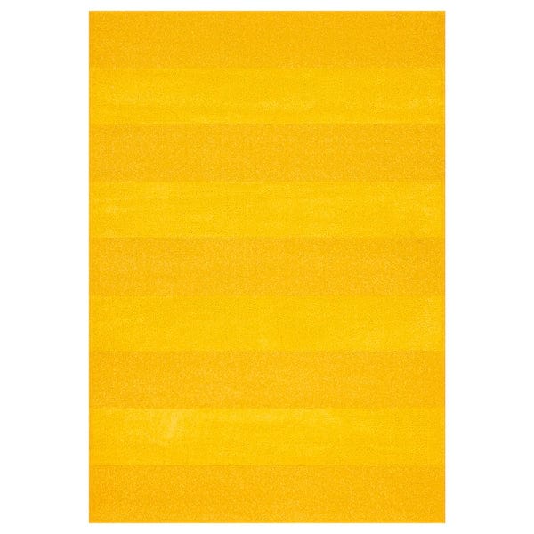 Ikea LANDSVÄG - Carpet, short pile, yellow,133x195 cm