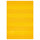 LANDSVÄG rug, low pile, yellow, 195x133 cm