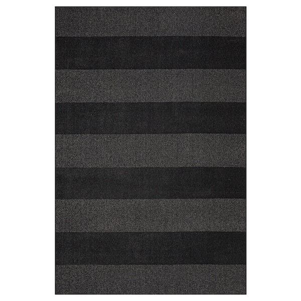 Ikea LANDSVÄG - Carpet, short pile, dark grey,133x195 cm