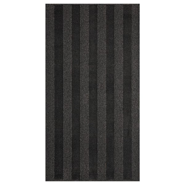 Ikea LANDSVÄG - Carpet, short pile, dark grey,80x150 cm