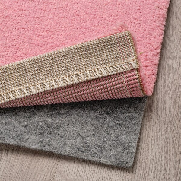 Ikea LANDSVÄG - Carpet, short pile, pink,133x195 cm