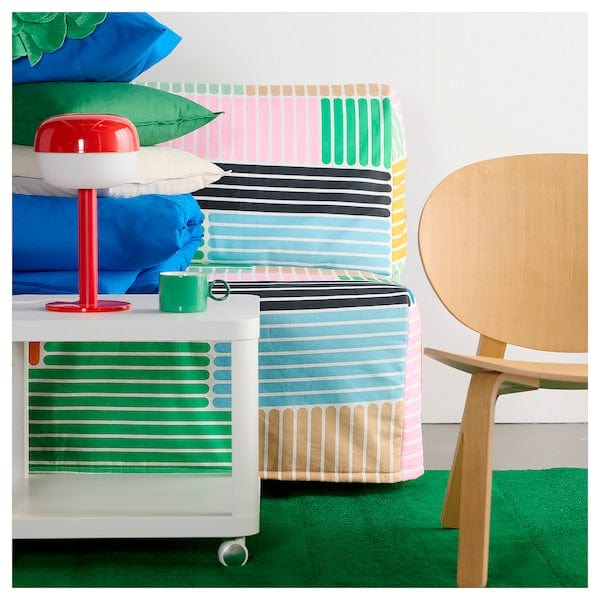 Ikea LANDSVÄG - Carpet, short pile, green,160x230 cm